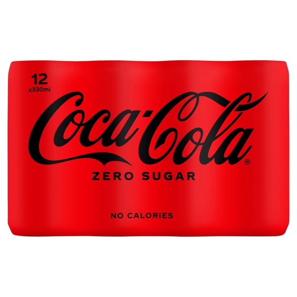 Coca Cola zero voorkant