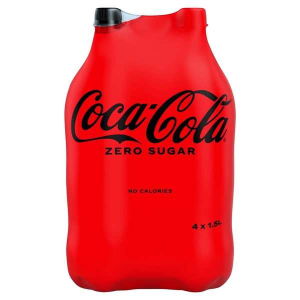Coca Cola zero voorkant