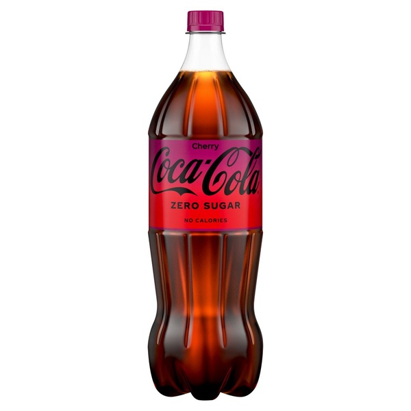 Coca Cola zero cherry voorkant
