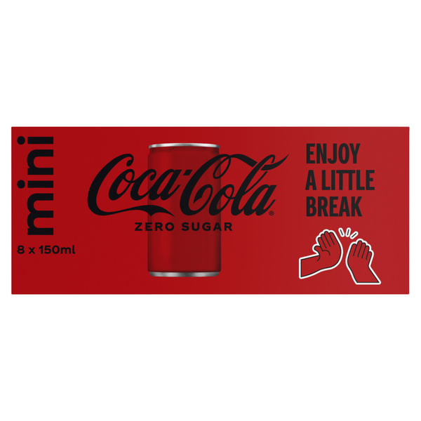 Coca Cola Zero sugar voorkant