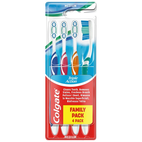 Eigen Fotoelektrisch opmerking SPAR | Colgate tandenborstel triple action 4 pack - je vindt het bij SPAR