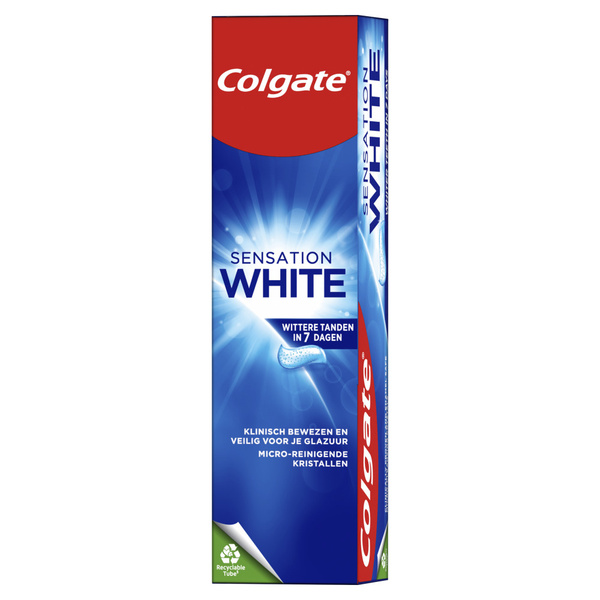 Colgate Tandpasta Sensation white voorkant