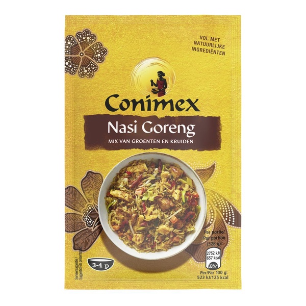 Conimex kruidenmix nasi goreng voorkant