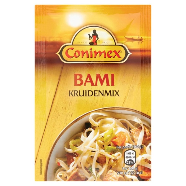 Conimex Kruindenmix Bami voorkant