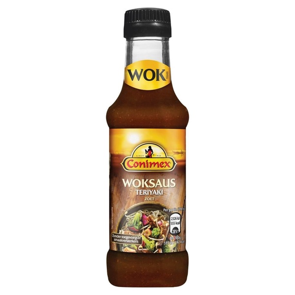 Conimex Woksaus Teriyaki Honing voorkant