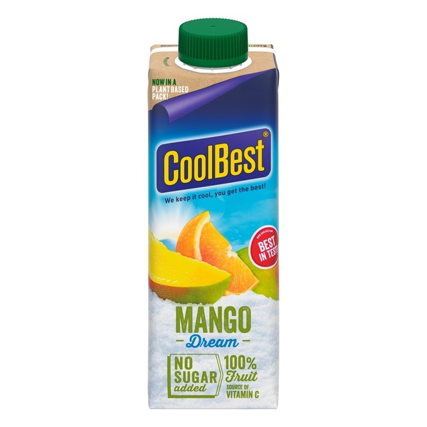 Coolbest sap mango dream voorkant