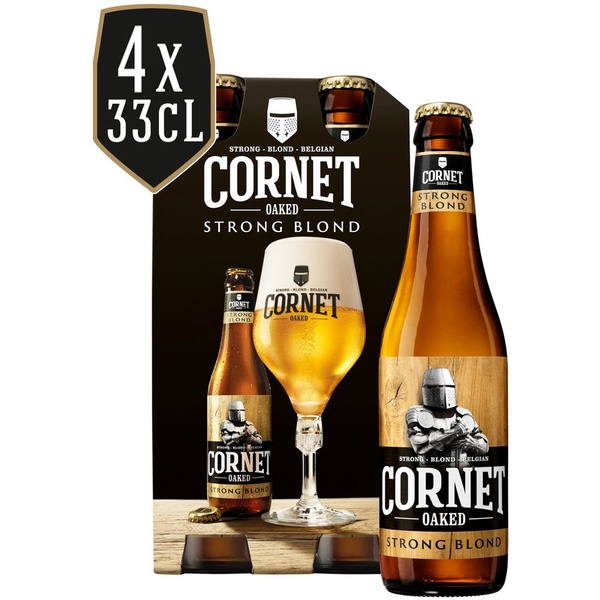 Cornet speciaal bier original achterkant