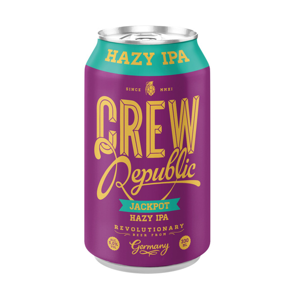Crew Republic IPA Jackpot Hazy voorkant