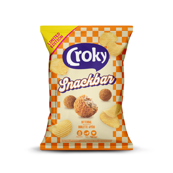 Croky bitterbal voorkant