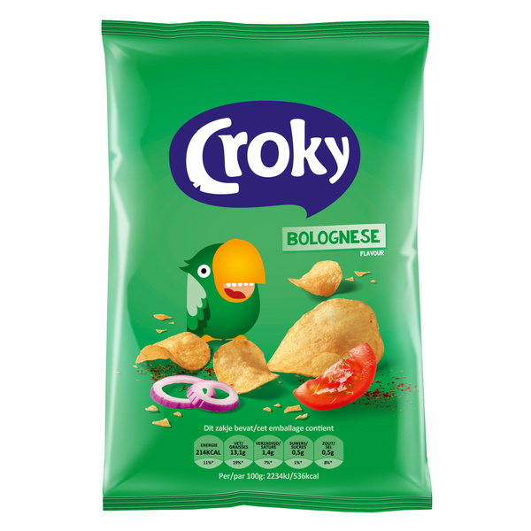 Croky bolognese voorkant