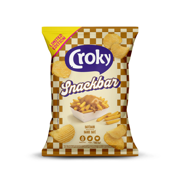 Croky satesaus voorkant