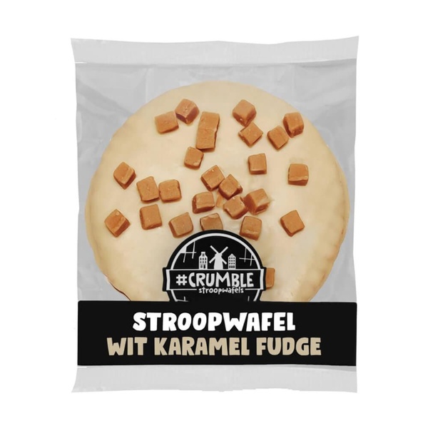 Crumble Crumble wit karamel voorkant