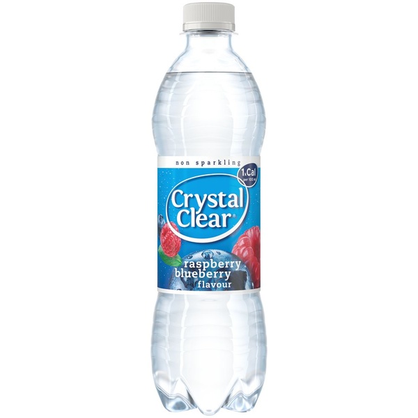 Crystal Clear raspberry blueberry voorkant