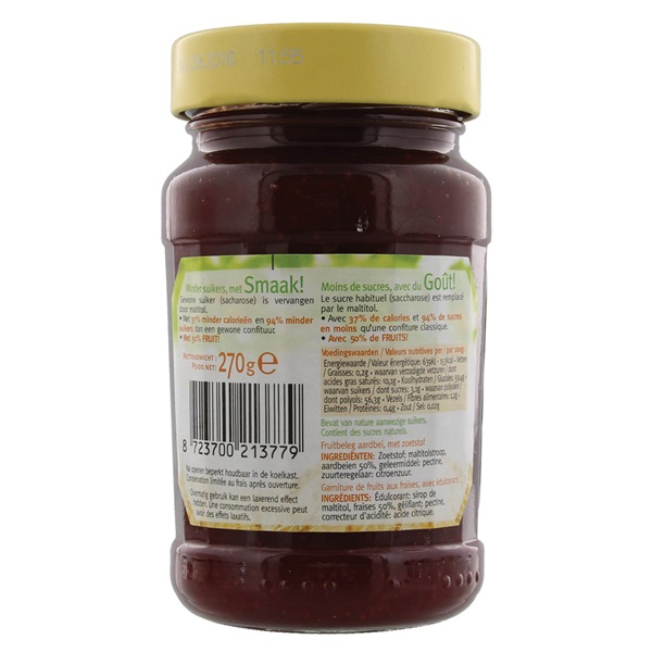Céréal Fruitbeleg Aardbei achterkant