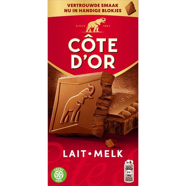 Côte d'Or l'original melk voorkant
