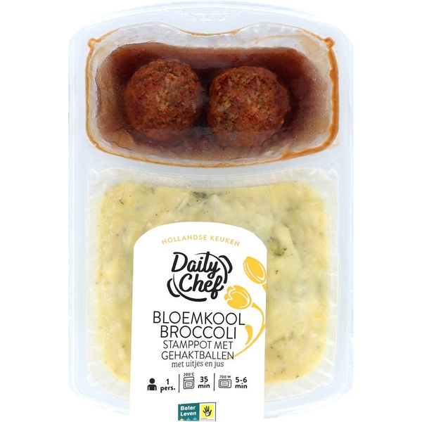 Daily Chef bloemkool-broccoli stamppot voorkant