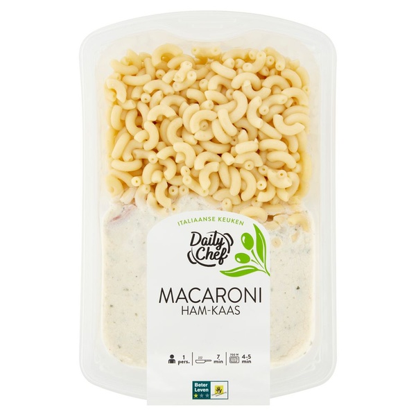 Daily Chef kant-en-klare maaltijd macaroni ham-kaas voorkant