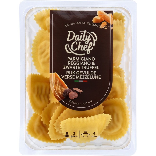 Daily Chef pasta met parmezaanse kaas en truffel voorkant