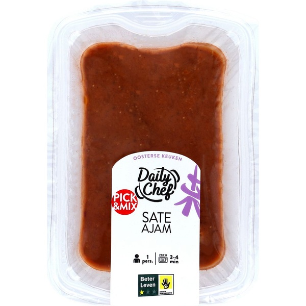Daily Chef saté ajam voorkant
