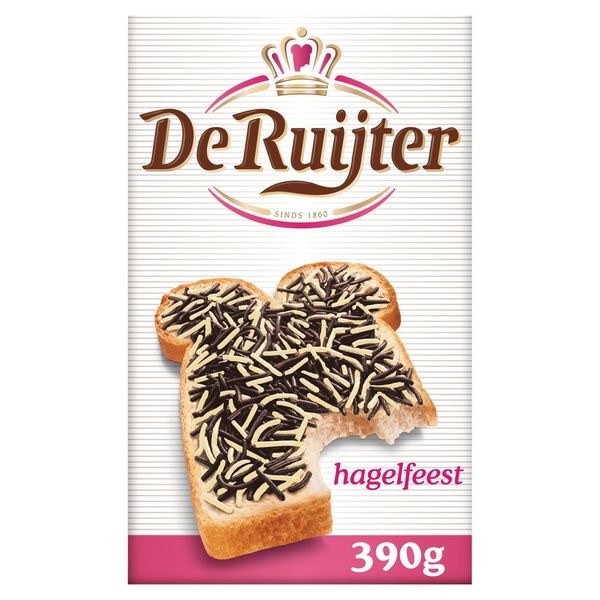 De Ruijter chocoladehagelslag hagelfeest voorkant