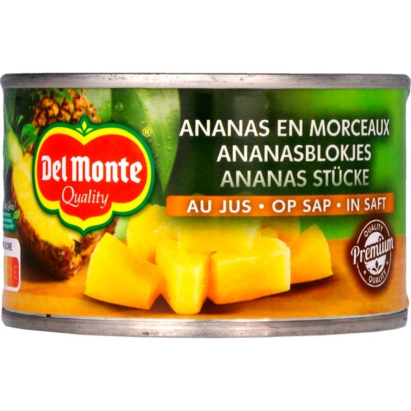 Delmonte Ananasblokjes voorkant