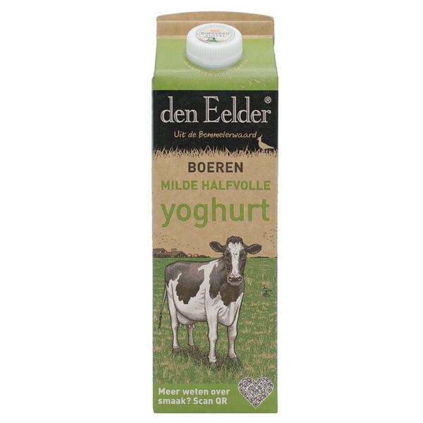 Den Eelder yoghurt boeren halfvol voorkant