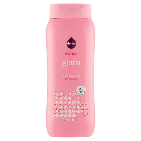 Derlon shampoo  glans voorkant
