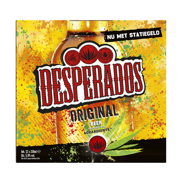 Desperados Bier Original voorkant