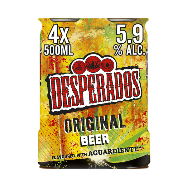 Desperados Desperados original Multi-pack 4 stuks voorkant
