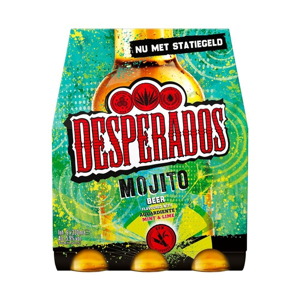 Desperados mojito fles voorkant