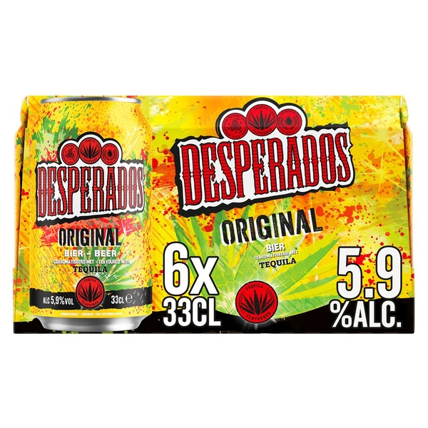 Desperados speciaal bier original voorkant