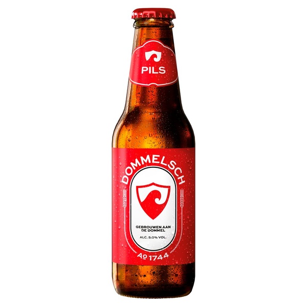 Dommelsch pils fles voorkant