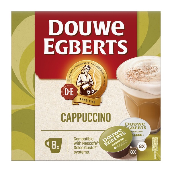 Douwe Egberts dgc cappucino voorkant