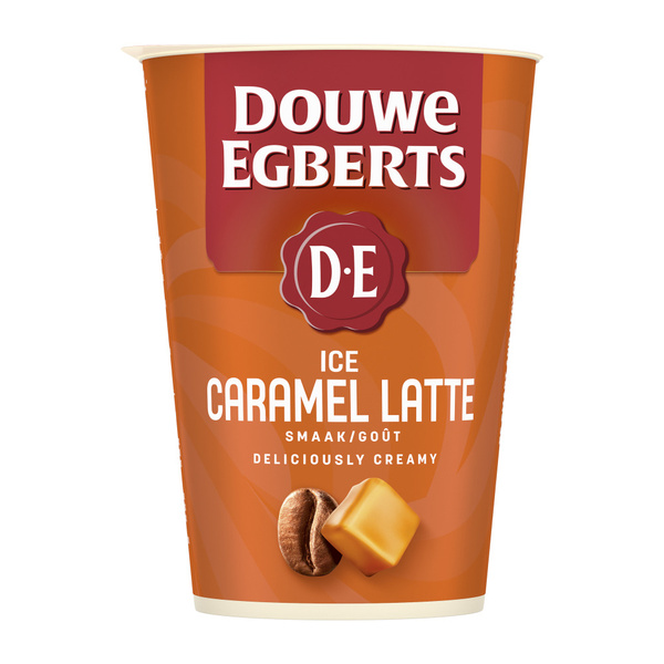 Douwe Egberts Ice Caramel Latte voorkant