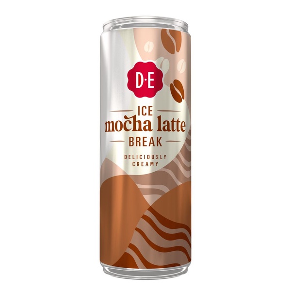 Douwe Egberts ijskoffie ice mocha latte voorkant