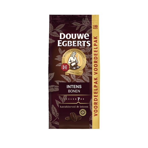 Douwe Egberts koffie intense voorkant