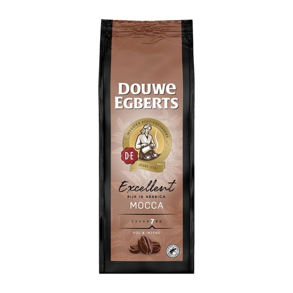 Douwe Egberts koffiebonen arôme excellent mocca voorkant