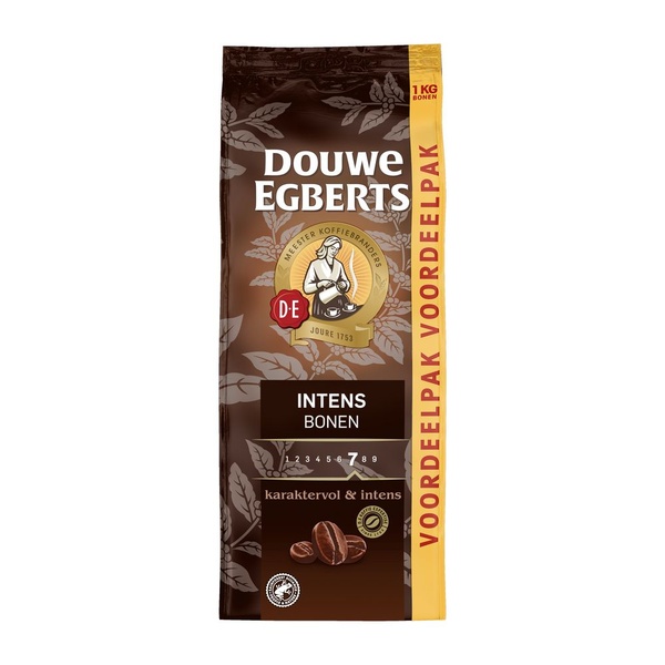 Douwe Egberts koffiebonen voor  een heerlijke espresso voorkant