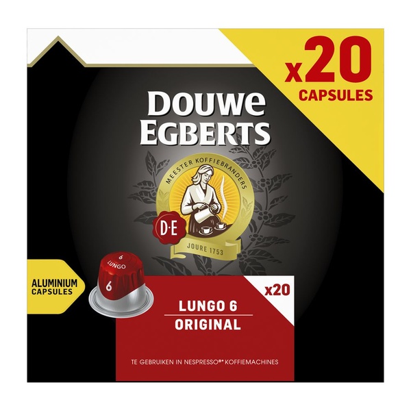 Douwe Egberts koffiecapsules lungo voorkant
