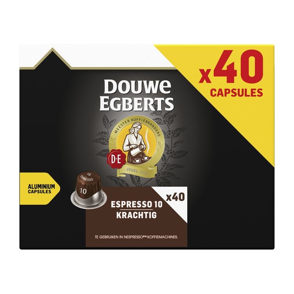 Douwe Egberts koffiecapsules lungo intens voorkant