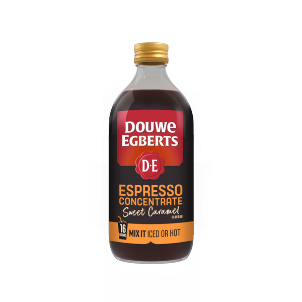 Douwe Egberts Koffiesiroop Sweet Caramel voorkant
