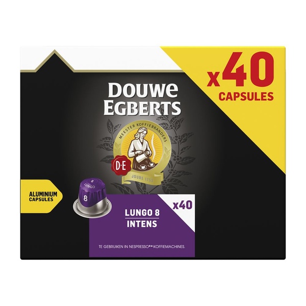 Douwe Egberts lungo intense voorkant
