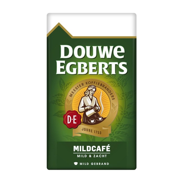 Douwe Egberts snelfilterkoffie mildcafé voorkant