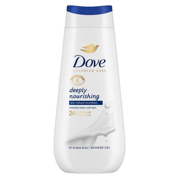Dove shower deeply nourishing voorkant