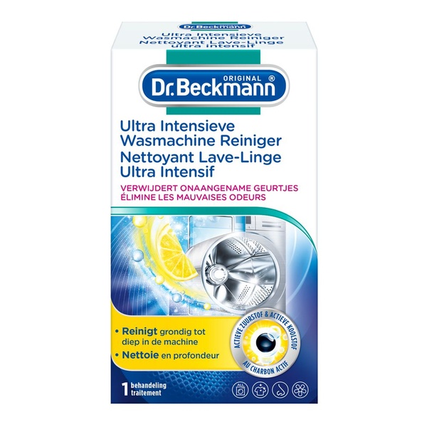 Dr. Beckmann Hygiënische wasmachinereiniger voorkant