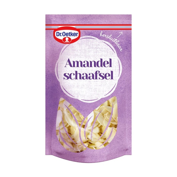 Dr. Oetker Amandelschaafsel voorkant