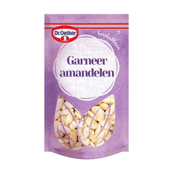Dr. Oetker Bakingredient Garneeramandelen voorkant