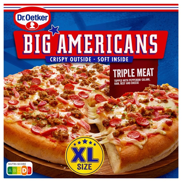 Dr. Oetker Big American triple meat XL voorkant