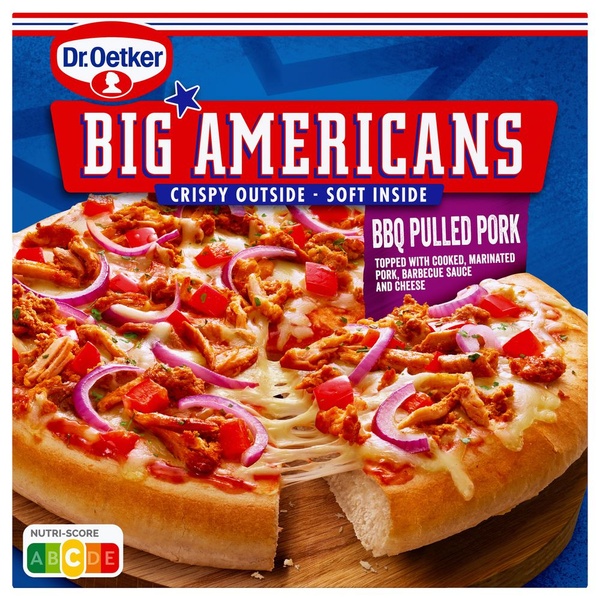 Dr. Oetker big Americans bbq pulled pork voorkant