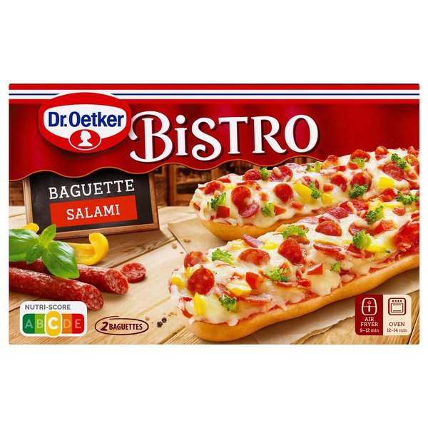 Dr. Oetker bistro baguette salami voorkant